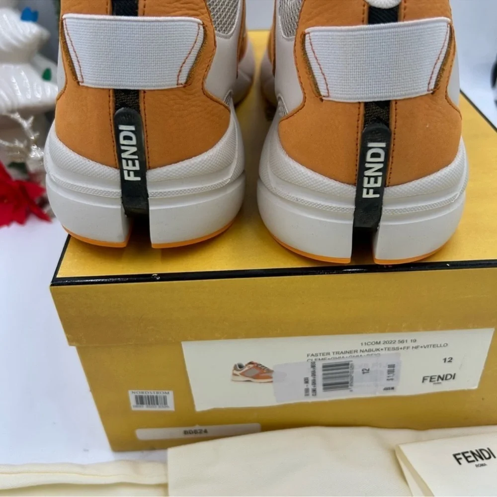 Fendi vibrant orange